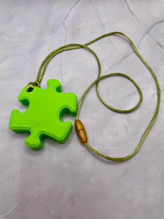 Jouet de dentition puzzle; PENDENTIF - CASSE-TETE PUZZLE FDMT ORAL MOTEUR