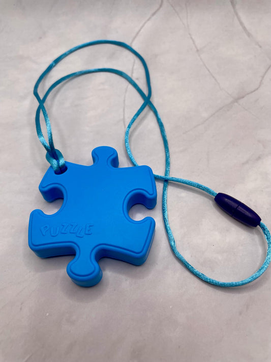 Jouet de dentition puzzle; PENDENTIF - CASSE-TETE PUZZLE FDMT ORAL MOTEUR