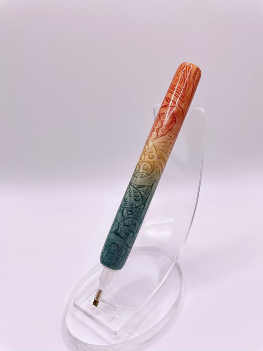 Stylet / crayon diamond painting; Très léger Fait main!

Ce stylet pour peinture en diamant, fait en pâte polymère est moulé à la main. D'une Durabilité et légerté incroyable.