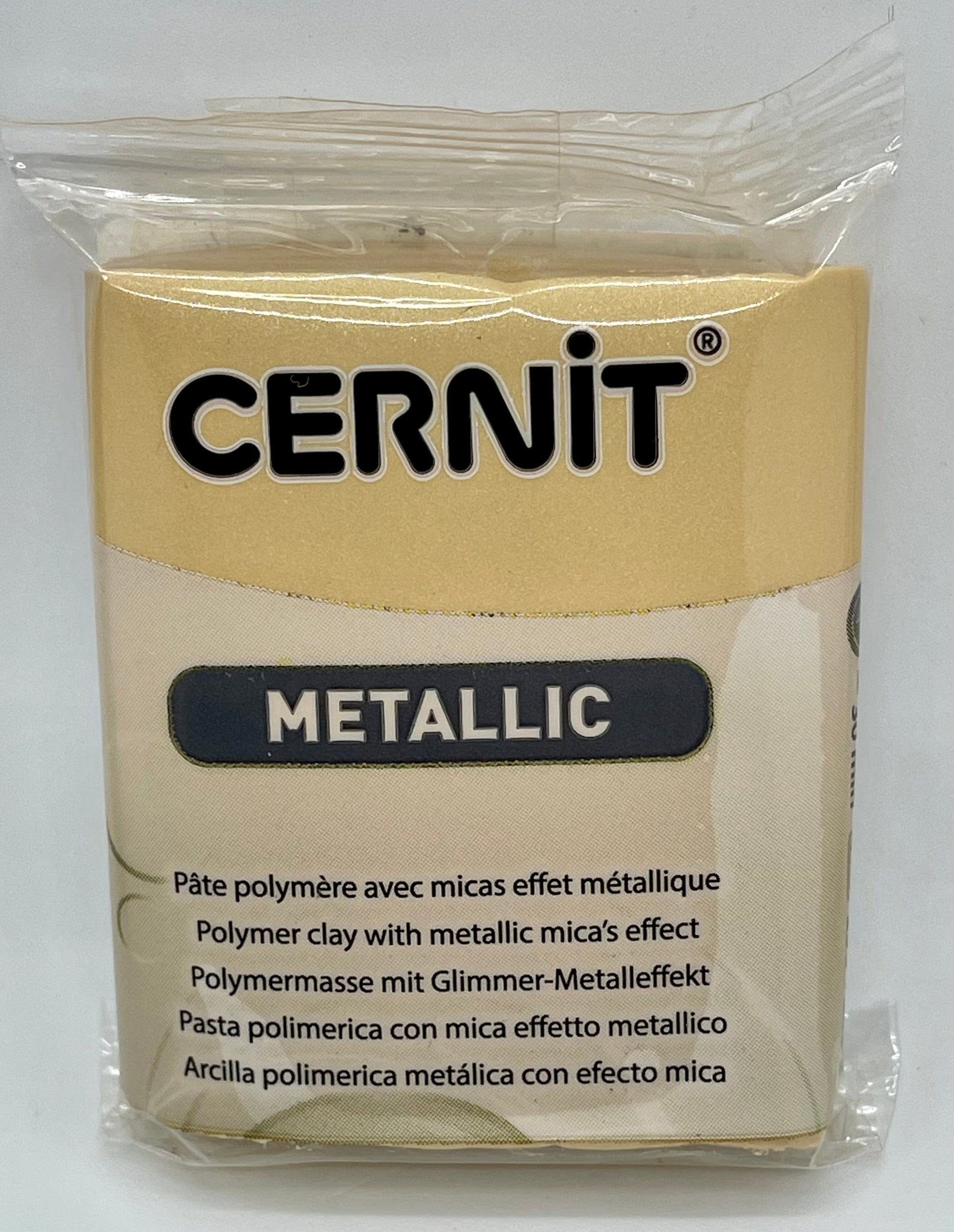 Pâte Polymère Cernit - champagne Metallic 56g